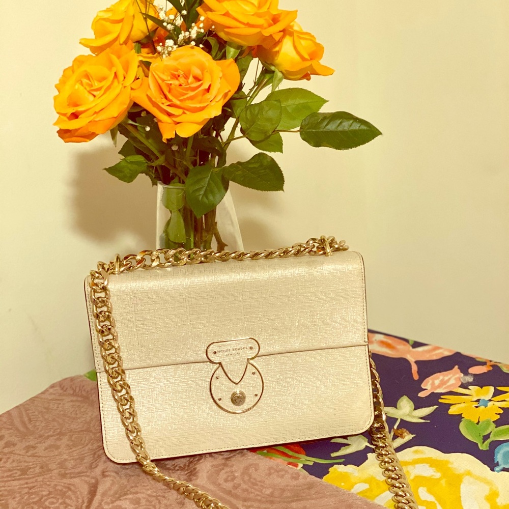 Henri Bendel Sparkly Cross Bag